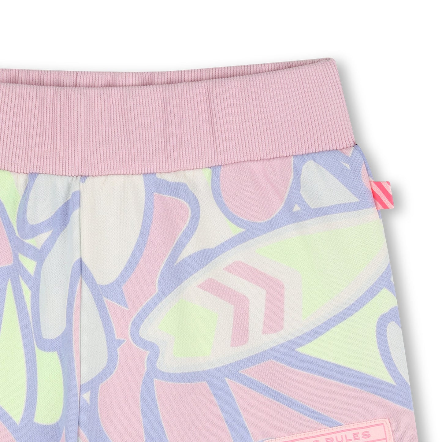 Billieblush  - Pink, green, lemon patterned shorts
