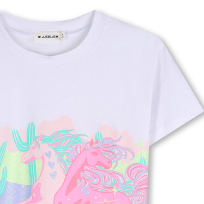 Billieblush  - White short sleeved T-shirt -   COMING SOON (Pre order)