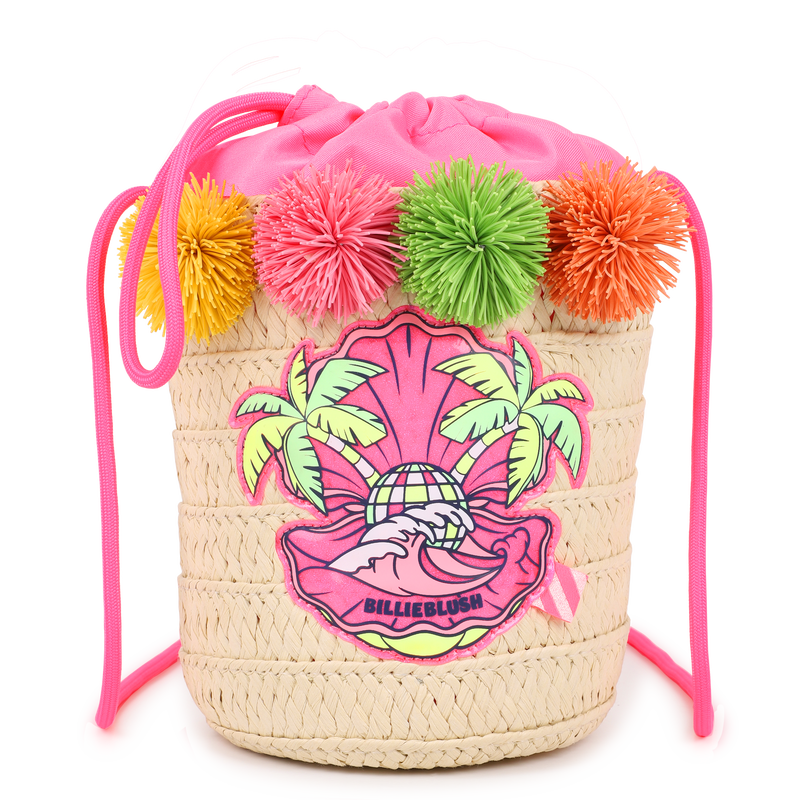 Billieblush - Bag, woven with poms