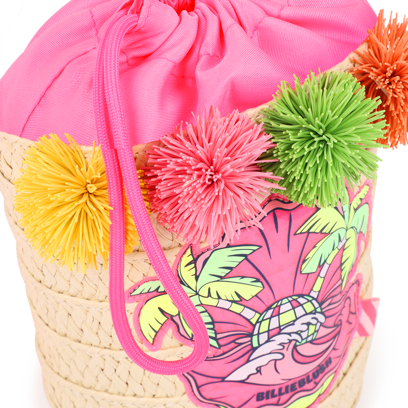 Billieblush - Bag, woven with poms