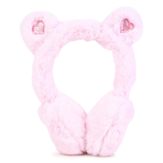 Billieblush - Pink faux fur ear muffs