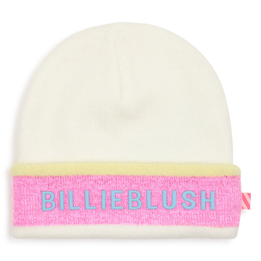 Billieblush - Cream knit pull on hat
