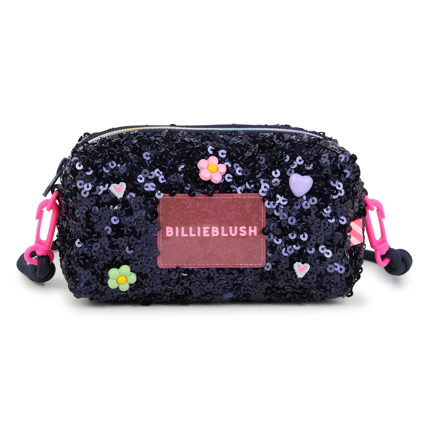 Billieblush - Navy sequin shoulder bag