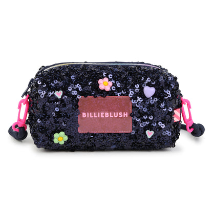 Billieblush - Navy sequin shoulder bag