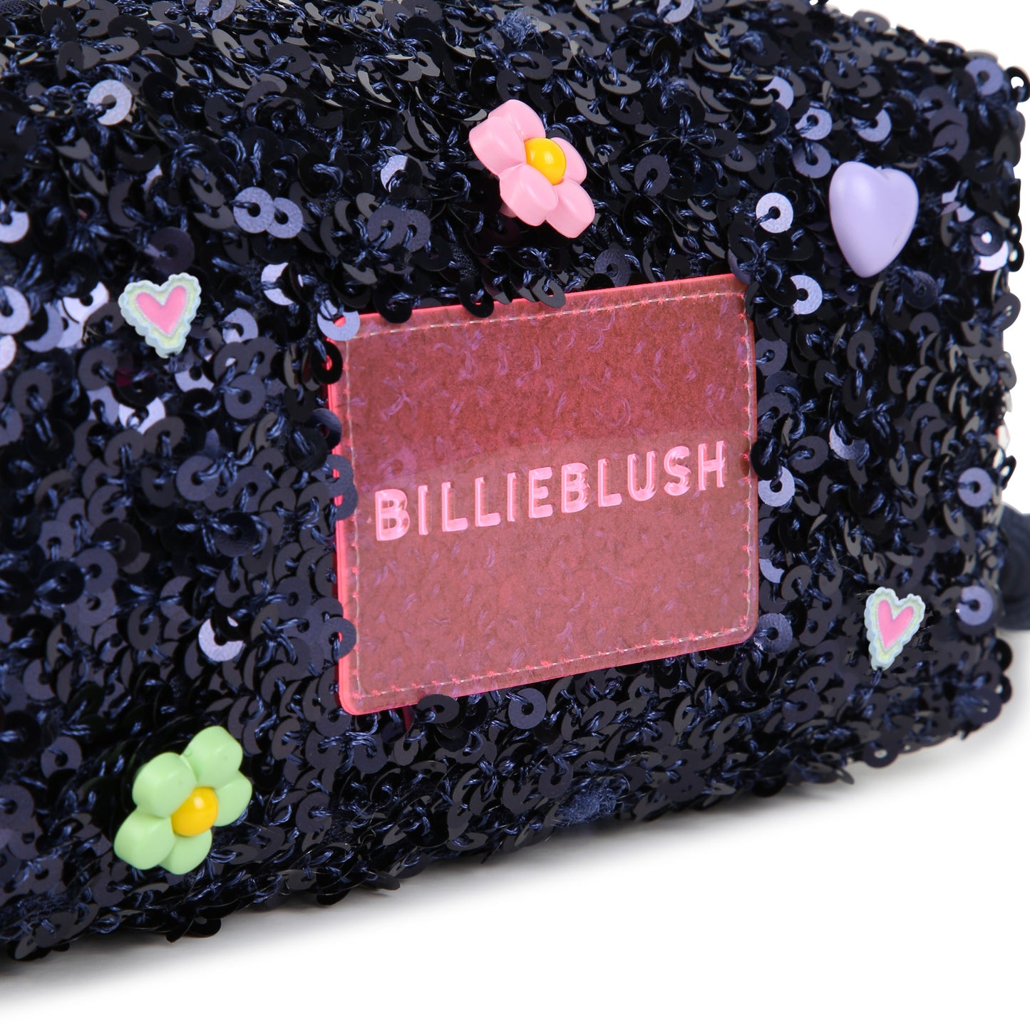 Billieblush - Navy sequin shoulder bag