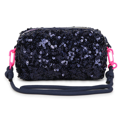 Billieblush - Navy sequin shoulder bag