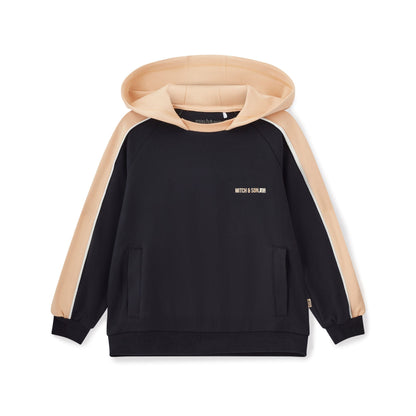 Mitch & Son - 2 piece black and beige tracksuit, Lawrence