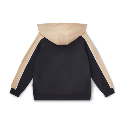 Mitch & Son - 2 piece black and beige tracksuit, Lawrence