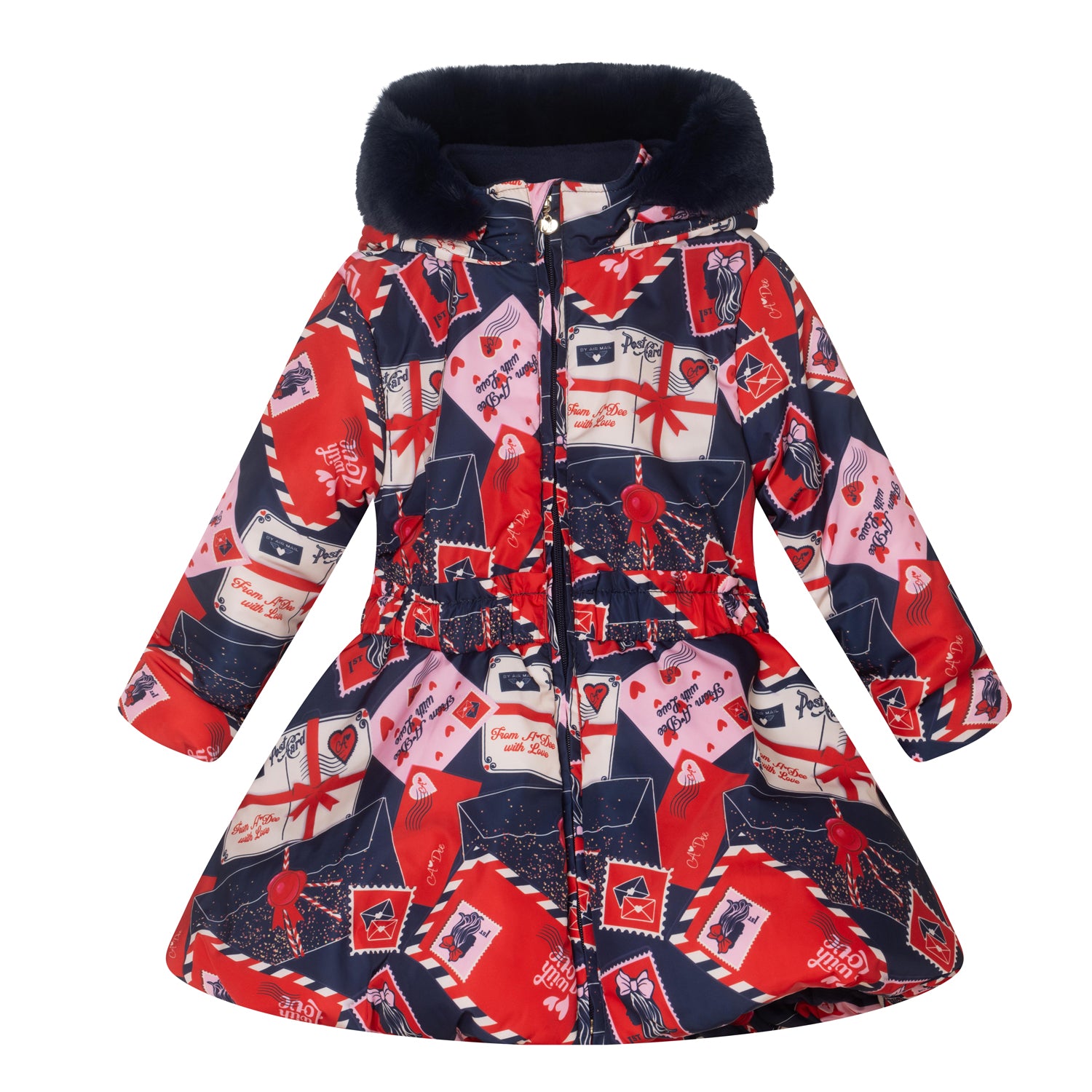 A'Dee, Coats & Jackets, A'Dee - Riley envelope print jacket