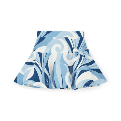 A'Dee - Powder blue and white 2 piece skirt outfit, Nellie