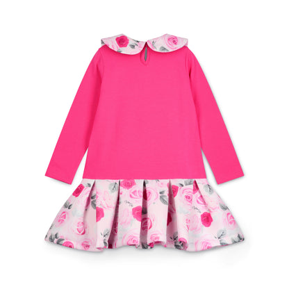 A'Dee - Rose pink drop waist dress, Aspen