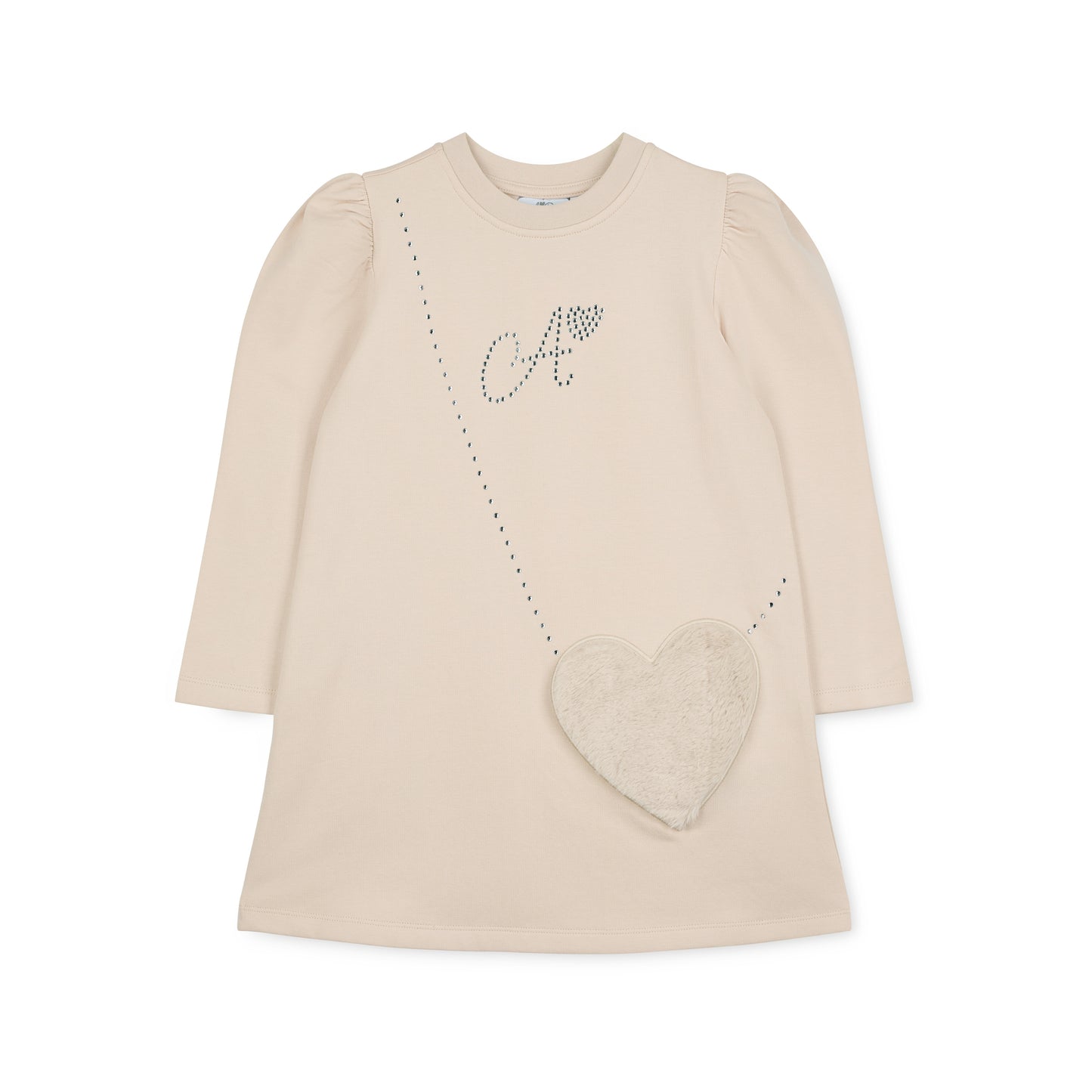 A'Dee - Stone beige handbag dress