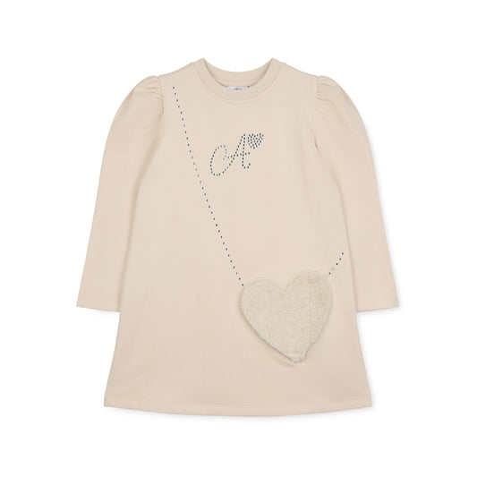 A'Dee - Stone beige handbag dress