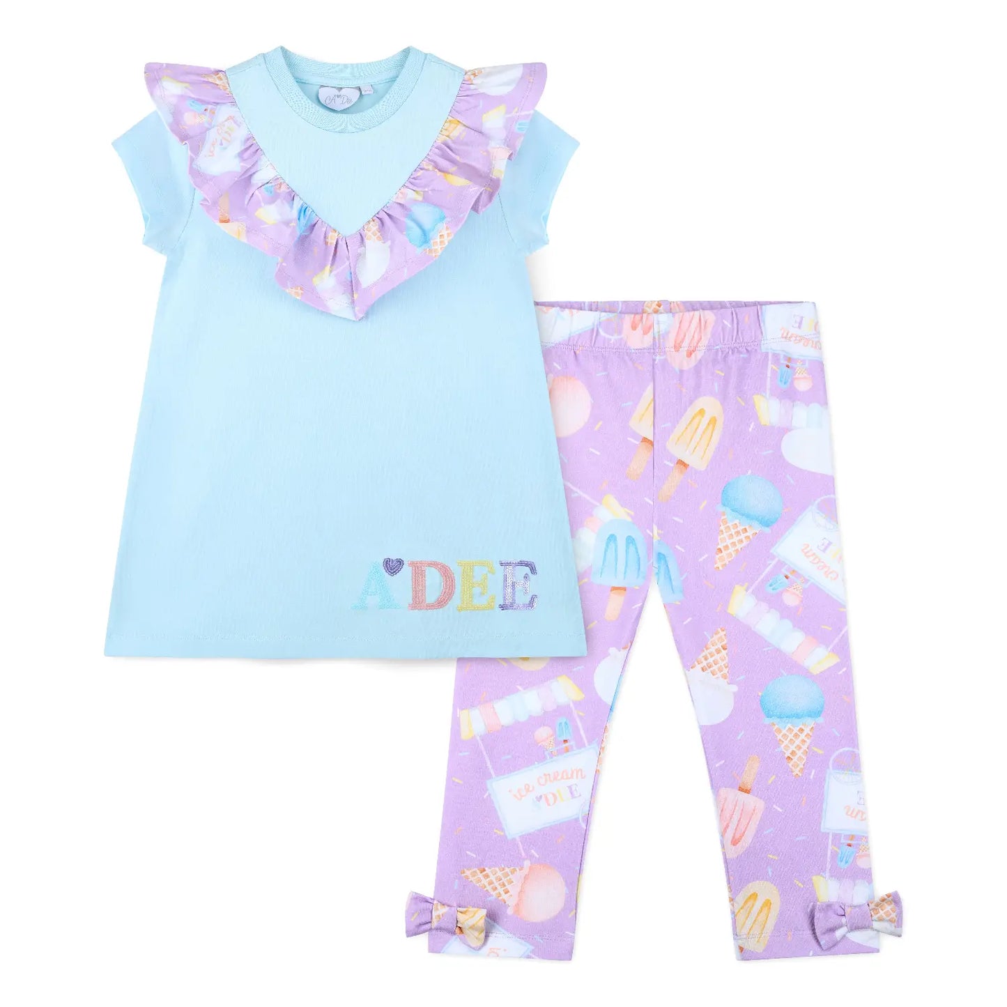 A’Dee - Ice Cream Top & Leggings