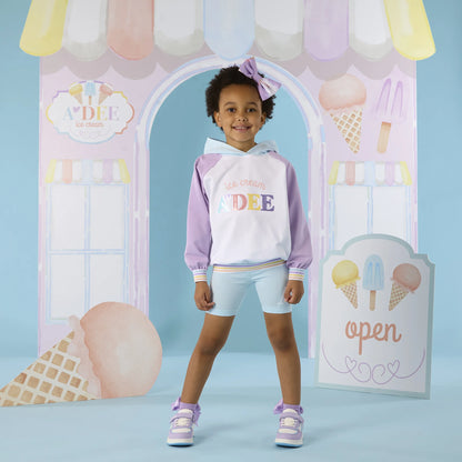 A’Dee - Ice Cream Hoody & Short Set