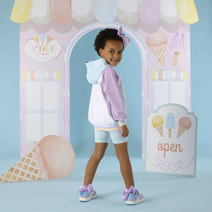 A’Dee - Ice Cream Hoody & Short Set