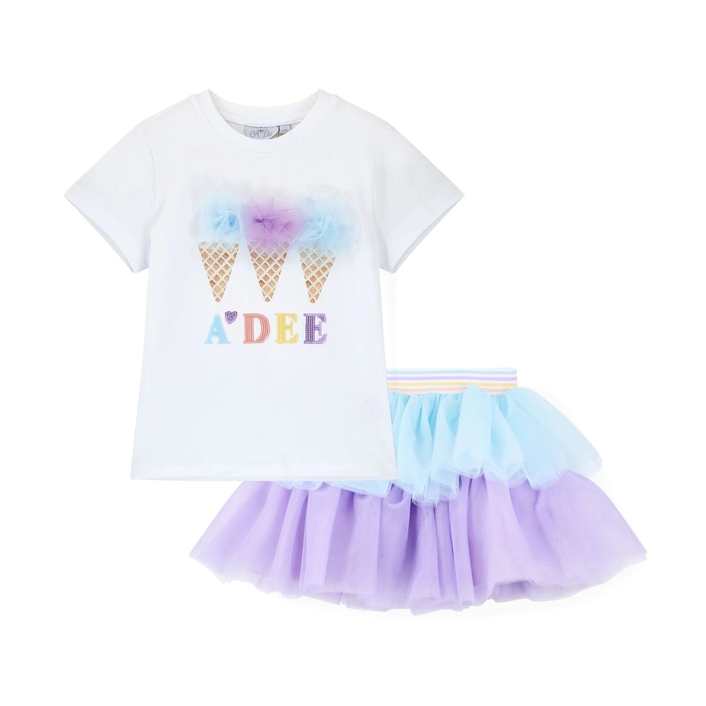 A’Dee - Ice Cream Top & Skirt, Suzi