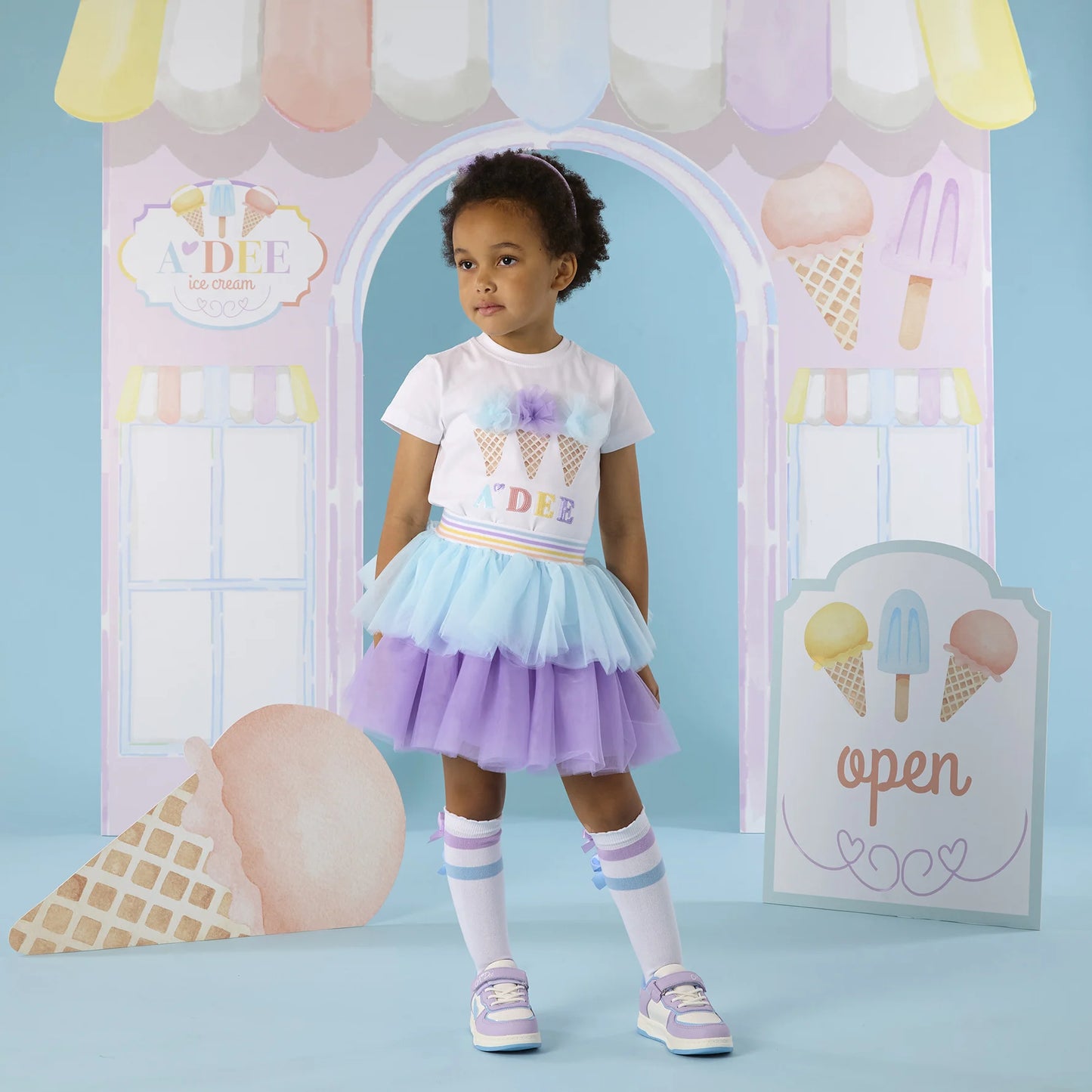 A’Dee - Ice Cream Top & Skirt, Suzi