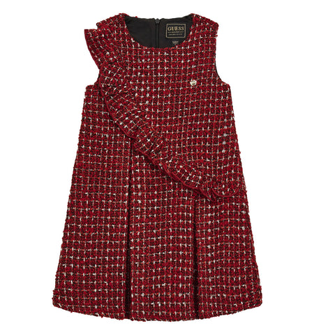 Guess, Dresses, Guess - 2 piece top and red pinafore set