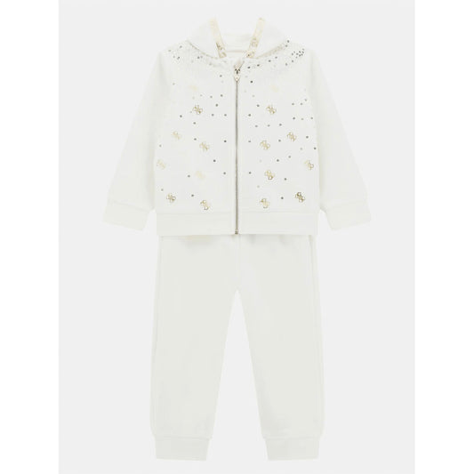 Guess, Tracksuits, Guess - Cream tracksuit with gold details