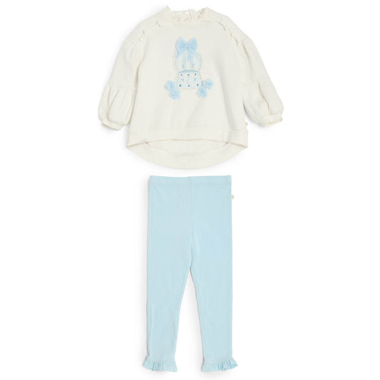 Caramelo Kids - Leggings set, blue