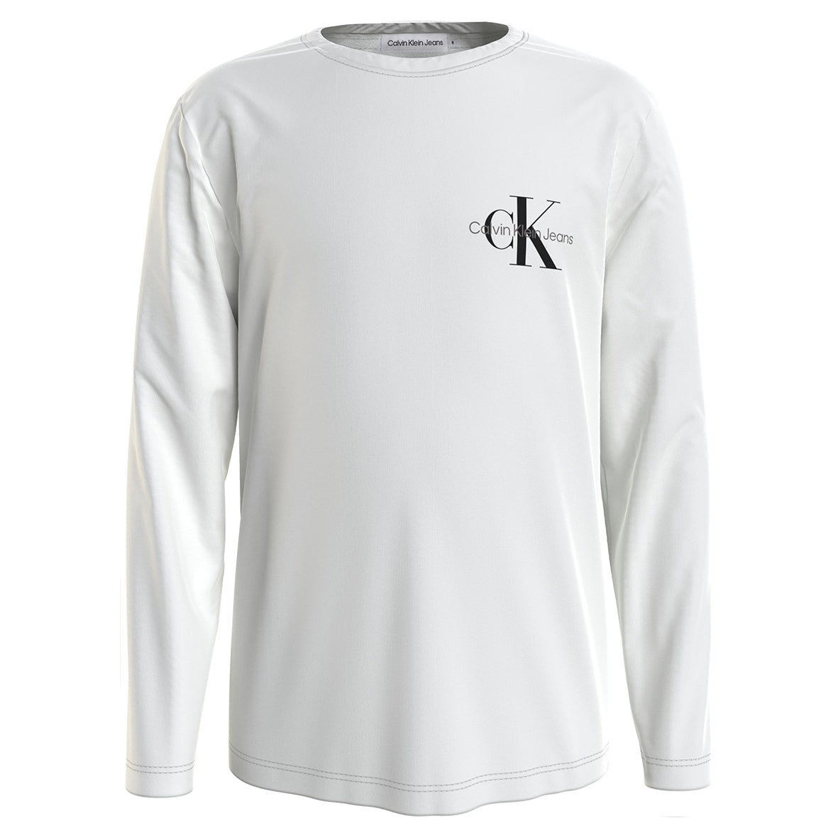 Calvin Klein, Tee shirts, Calvin Klein -  White long sleeved Tee