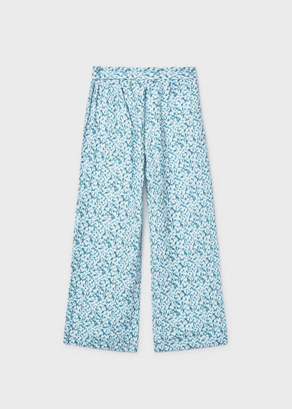 Mayoral - Wide trousers, jade