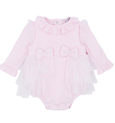 blues baby, outfit, blues baby - LS Top and Jam pant set, Pink