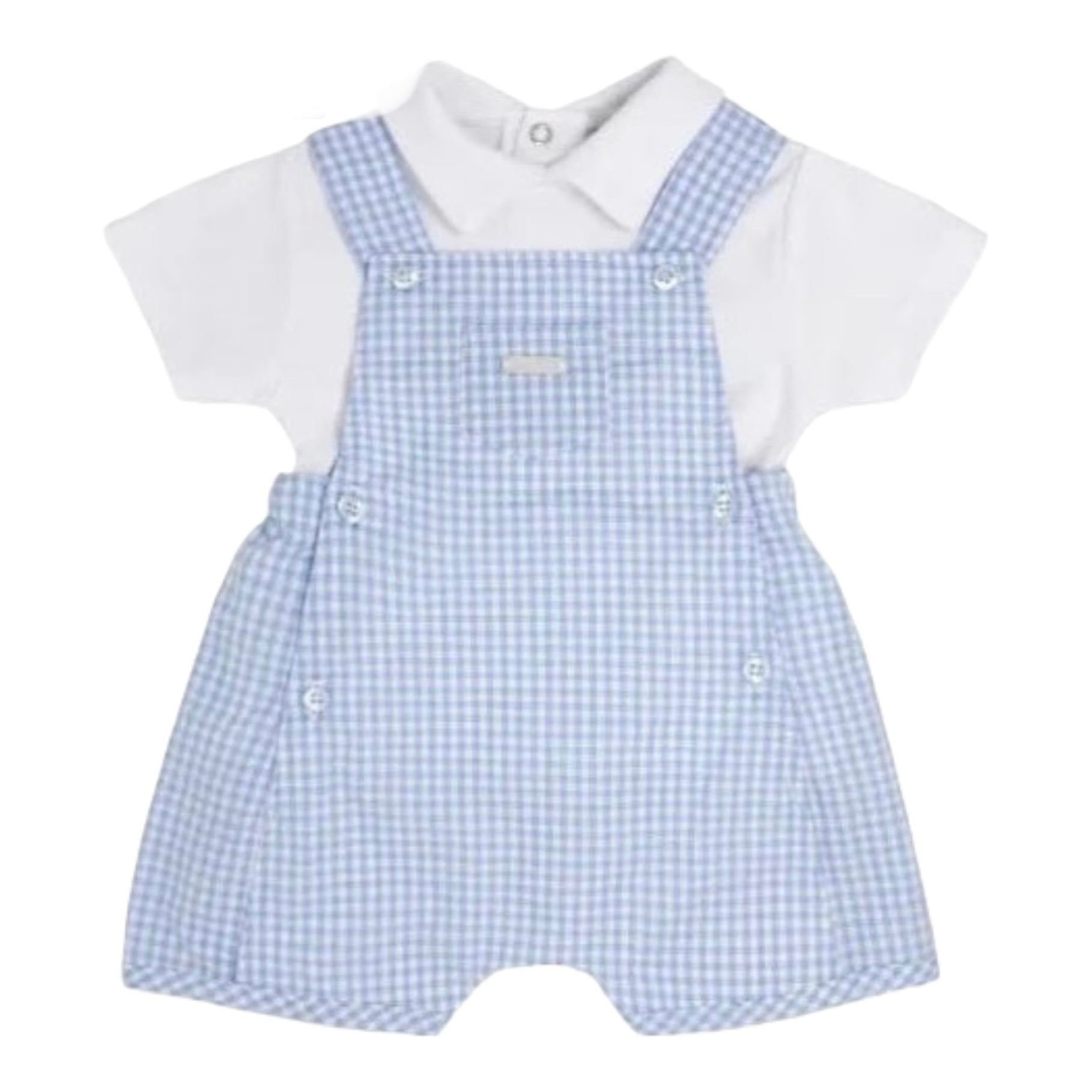 blues baby, 2 piece set, blues baby - baby boys blue 2 piece BB0331