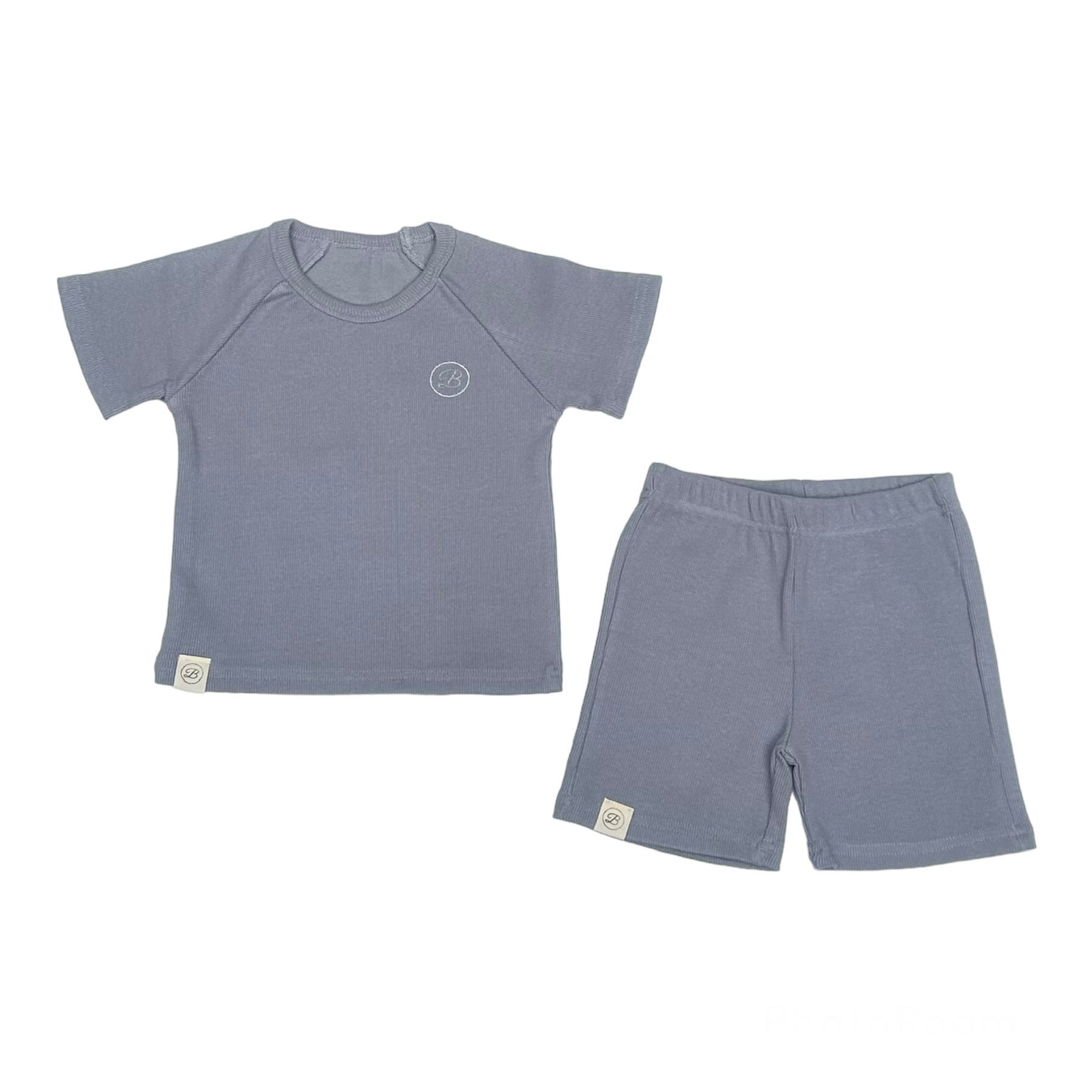 Betty's Friendly, 2 piece set, Betty Mckenzie - Steel grey 2 piece shorts set