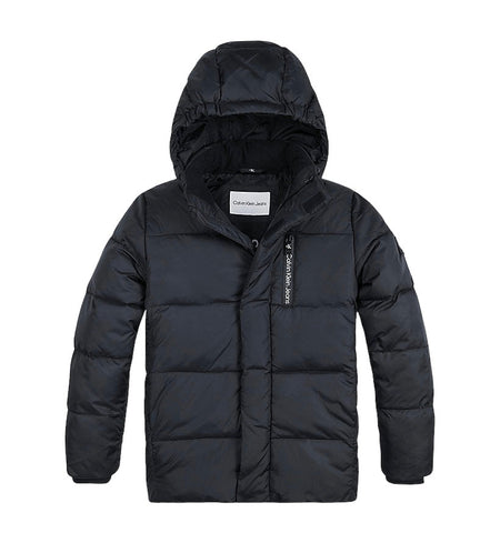 Calvin Klein, Coats & Jackets, Calvin Klein - Black padded hooded coat