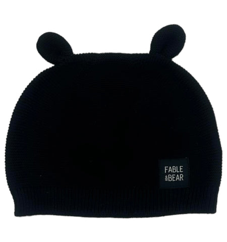 Fable & Bear, Hats, Fable & Bear - Black, hat