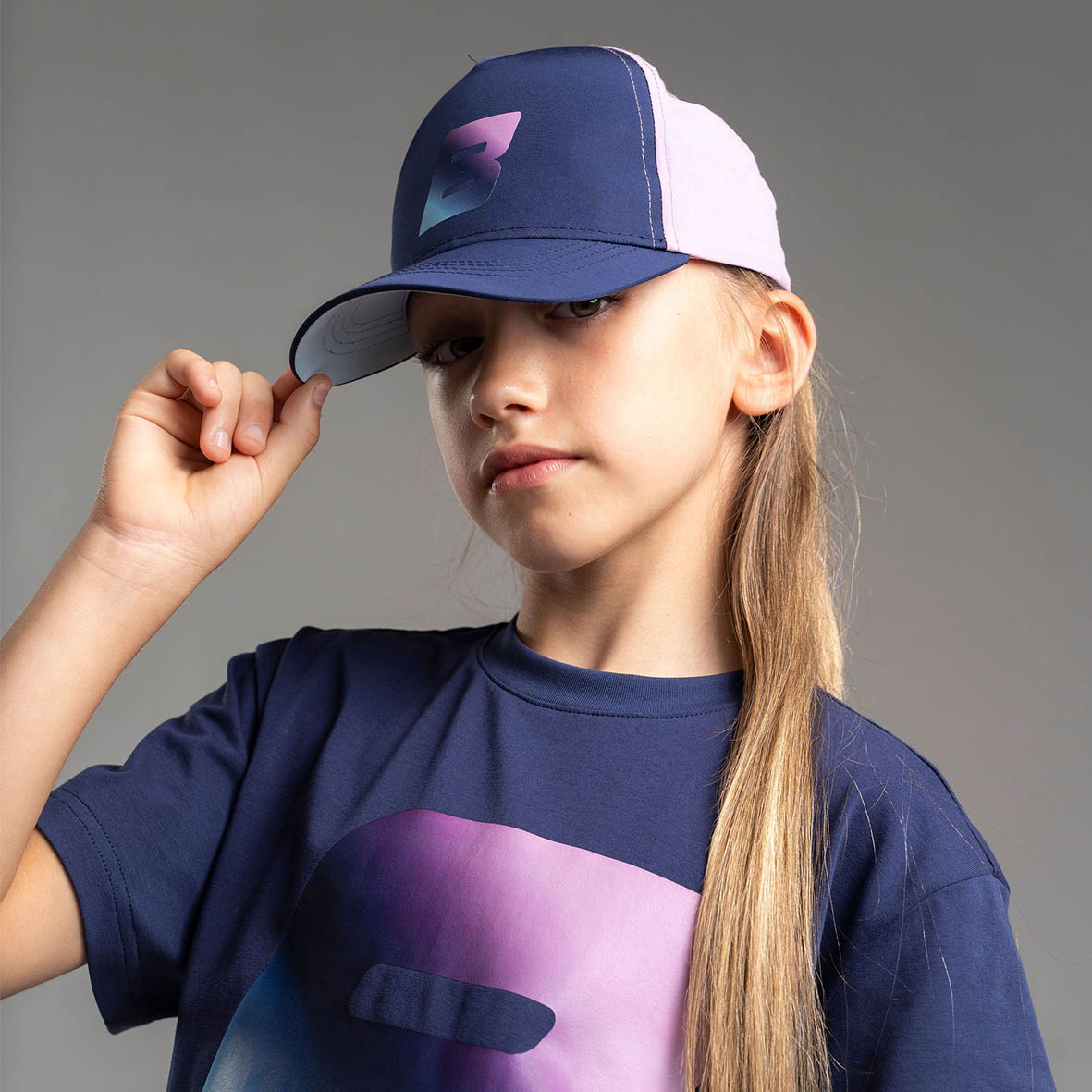 Bonini - Blue and navy cap, Unique