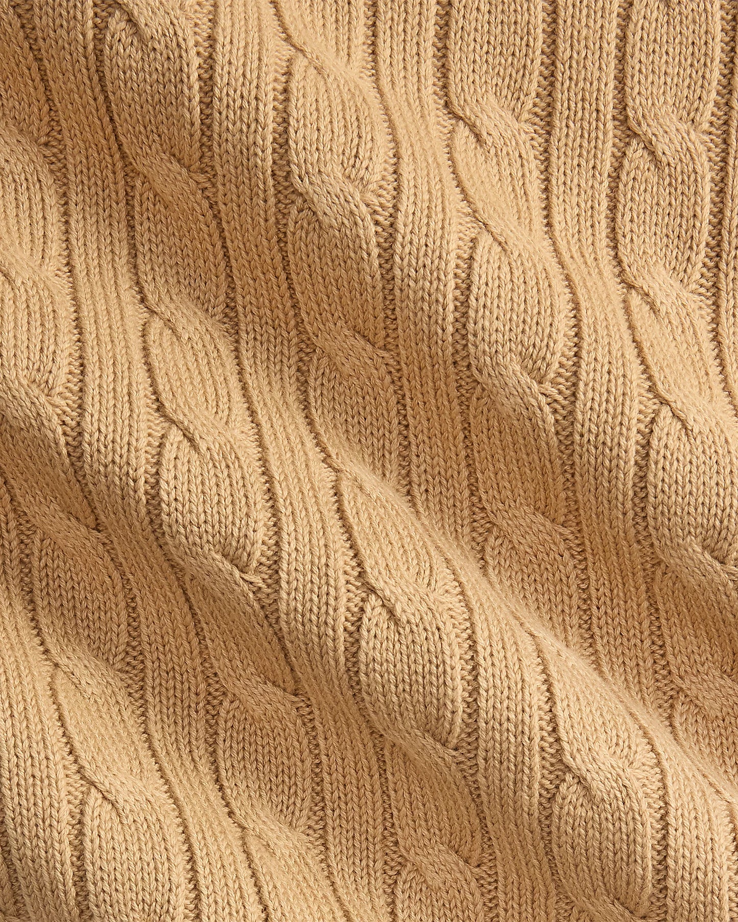 Ralph Lauren - Cable blanket in Tan