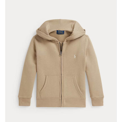 Ralph Lauren - Sand, zip front hoodie. (2-7yrs)