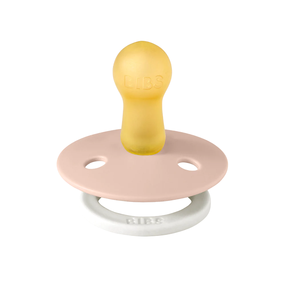 Bibs, dummy, Bibs - Twin dummy pack, Blush Glow/Vanilla Glow