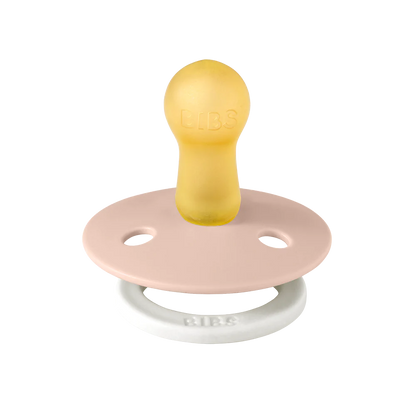 Bibs, dummy, Bibs - Twin dummy pack, Blush Glow/Vanilla Glow