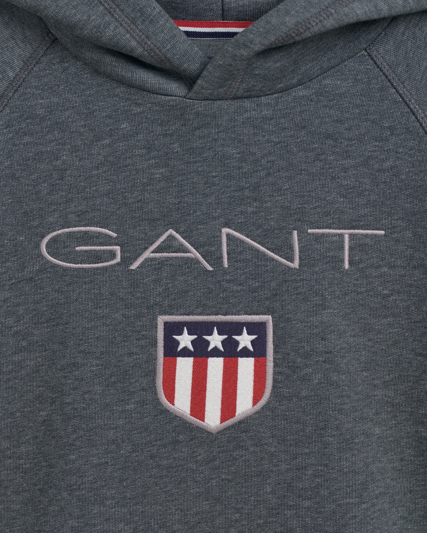 Gant, Hoodie, Gant - Shield Hoodie, dark grey