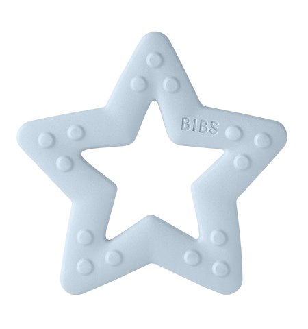 Bibs, teether, Bibs - Baby bitie teething toy Star, Baby Blue