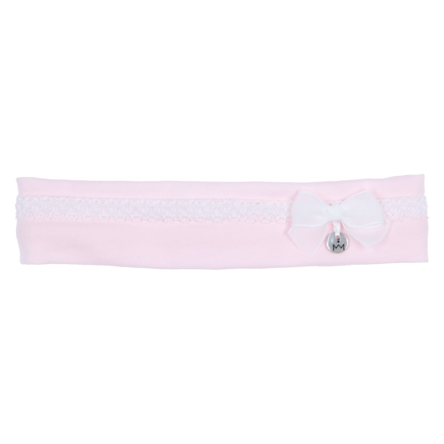 GYMP, headband, GYMP - Girls pale pink, white soft headband