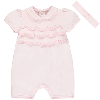 Emile et Rose - Pink bubble with headband 7295 Wilhelmina | Betty McKenzie