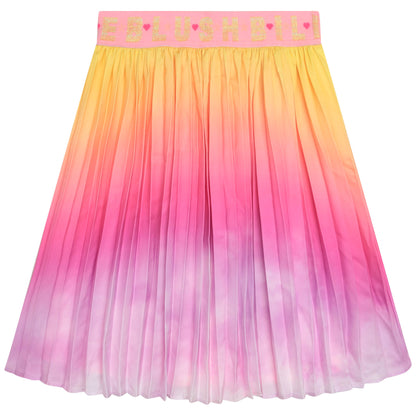 Billieblush, Skirts, Billieblush - Pink multi-coloured skirt, 2yrs