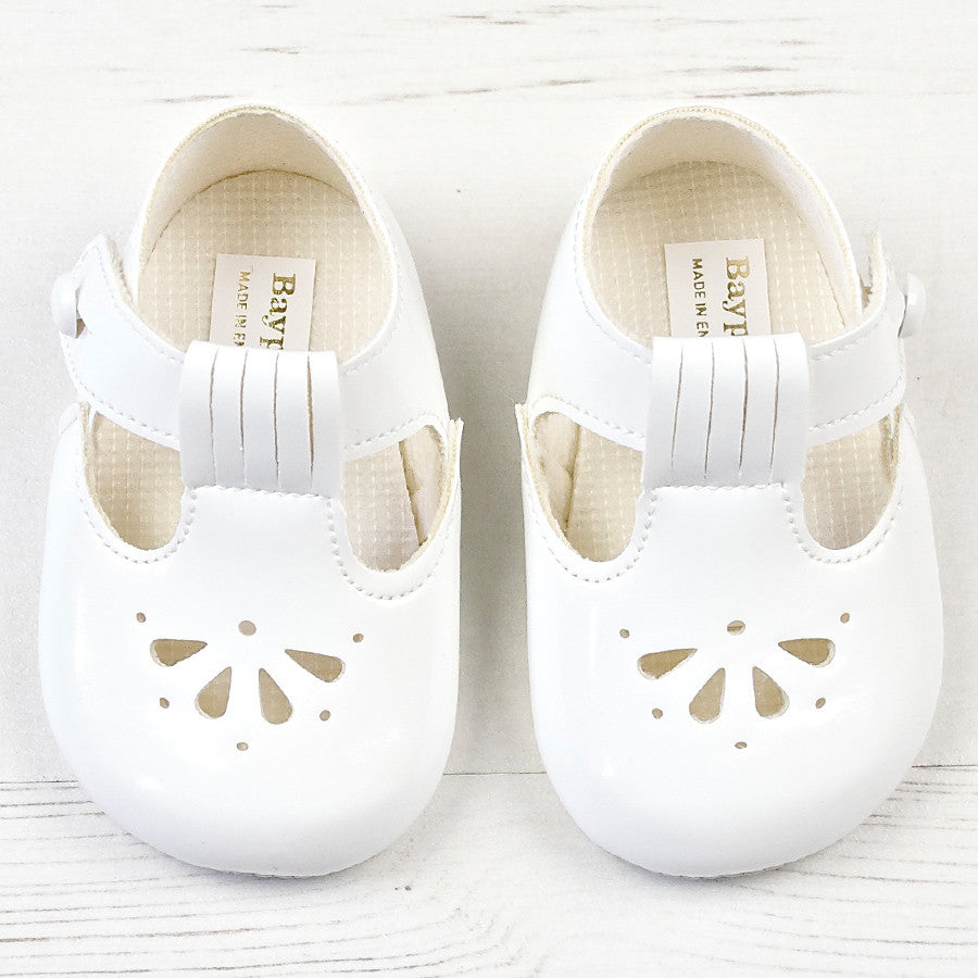 Baypods, Footwear, Baypods -  Baby pram shoes, white, B617