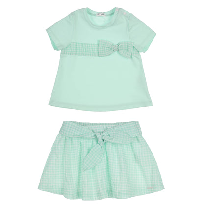 GYMP, 2 piece outfits, GYMP - Skirt set, green