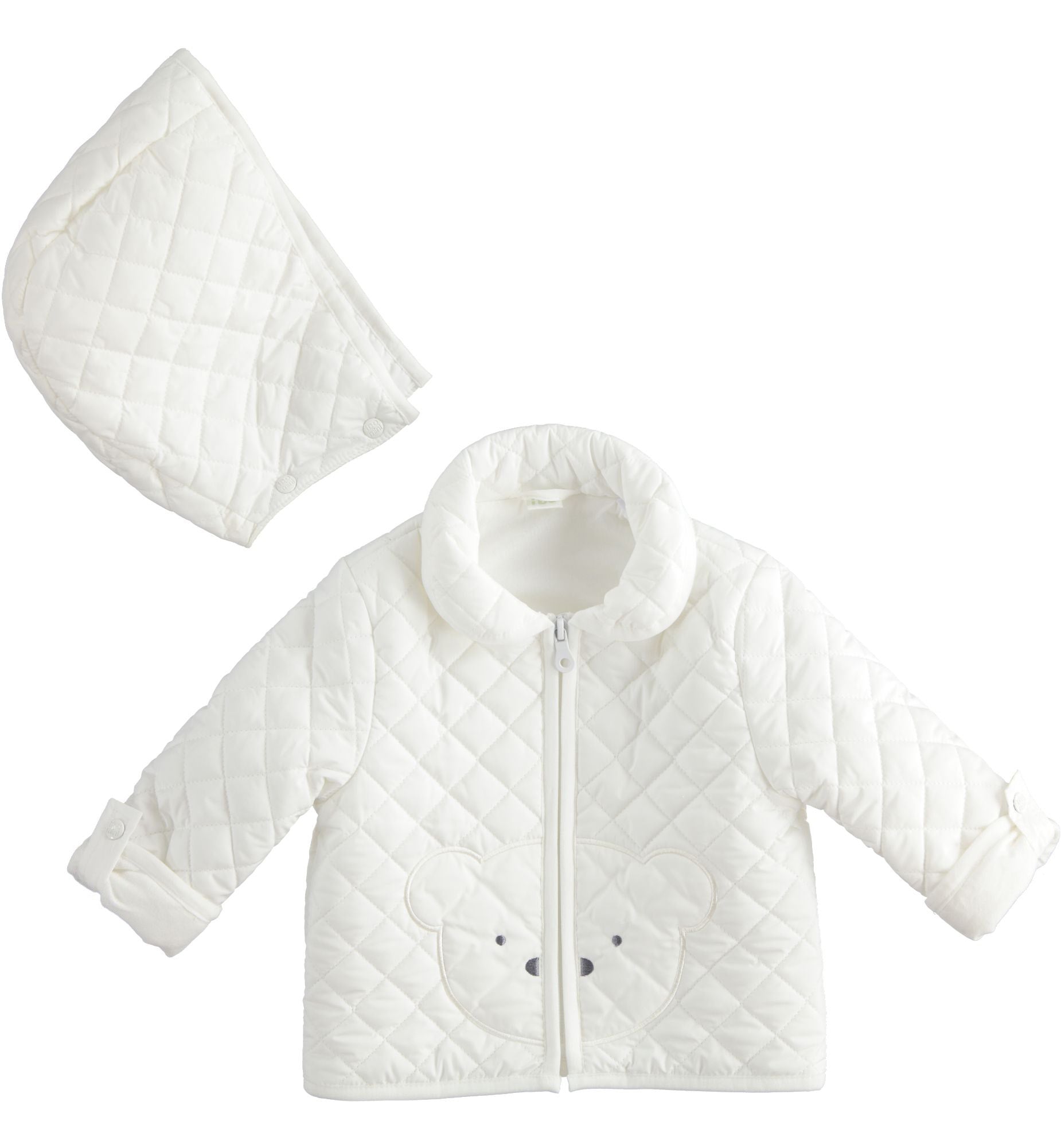 iDO - padded jacket 3299 white | Betty McKenzie