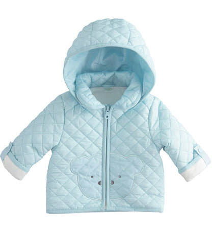 iDO - padded jacket 3299 blue | Betty McKenzie