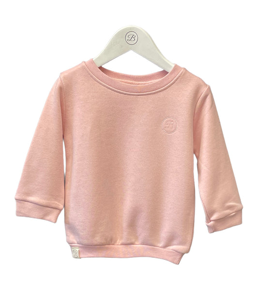 Betty's Friendly, sweat tops, Betty Mckenzie -  Dusky pink sweat top