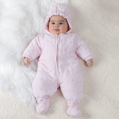 Emile et Rose, Snowsuits, Emile et Rose - Pink snowsuit, Cicely