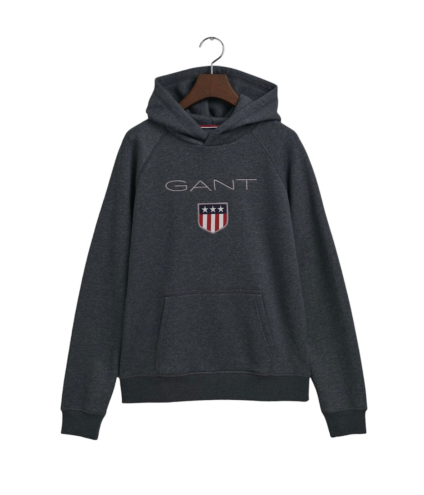 Gant, Hoodie, Gant - Shield Hoodie, dark grey