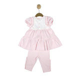 Mintini, 2 piece set, Mintini - MB4834 dress set, pink